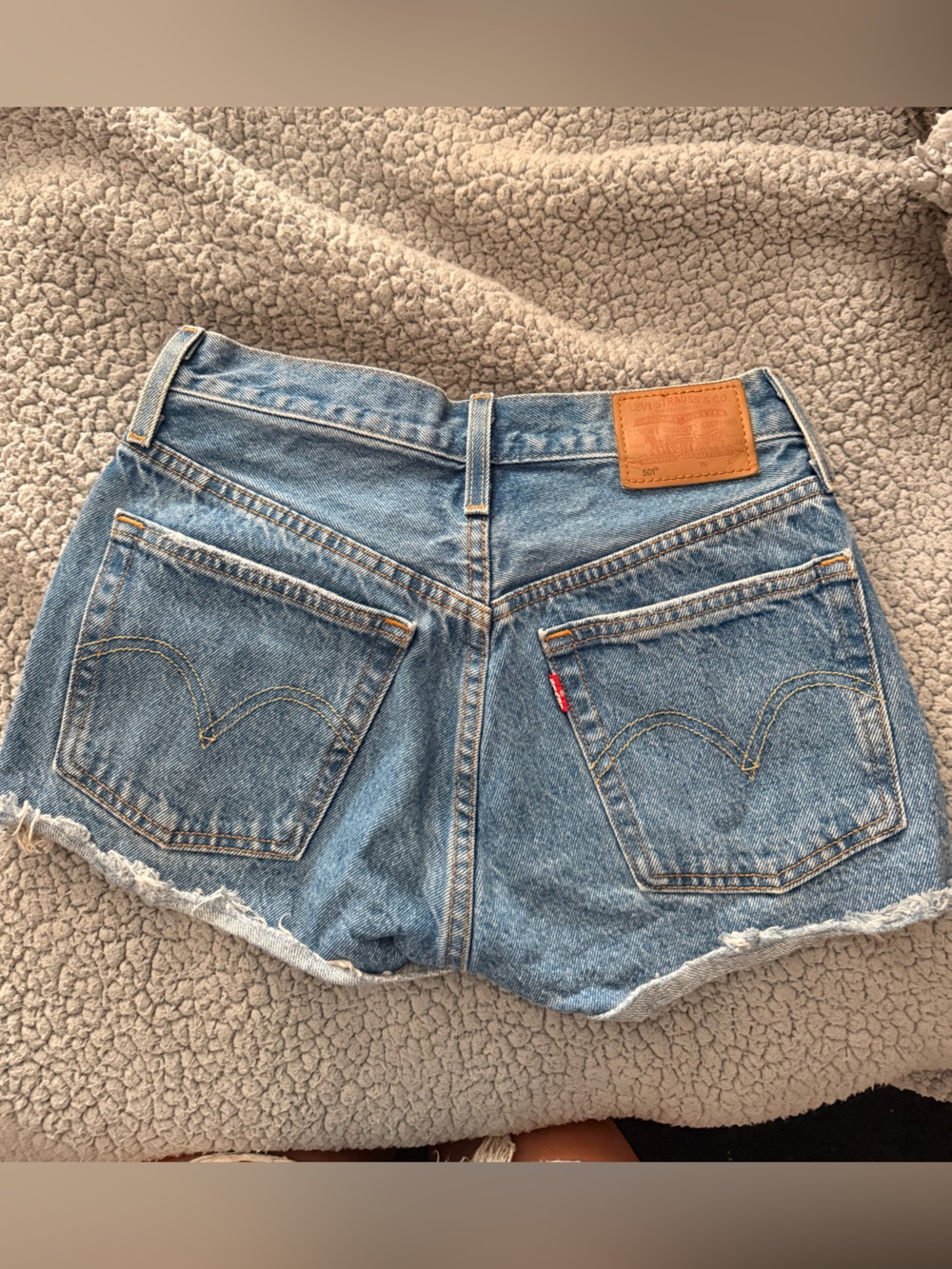 Levi's Light Blue Women’s 501 Jean Shorts